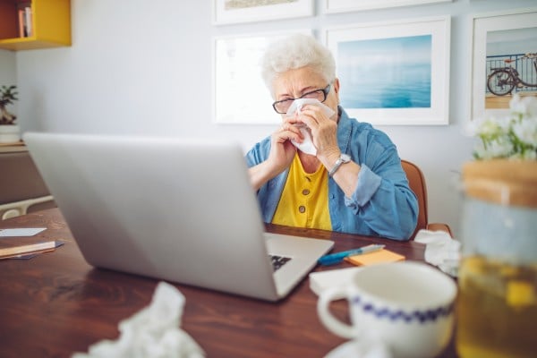 patient using online consult